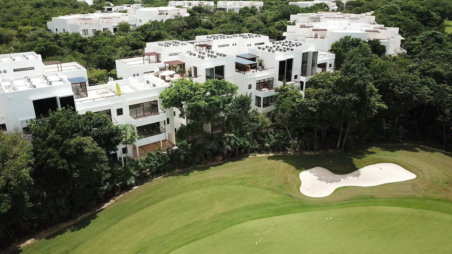 Villa Pool & Golf View By Olahola Akumal