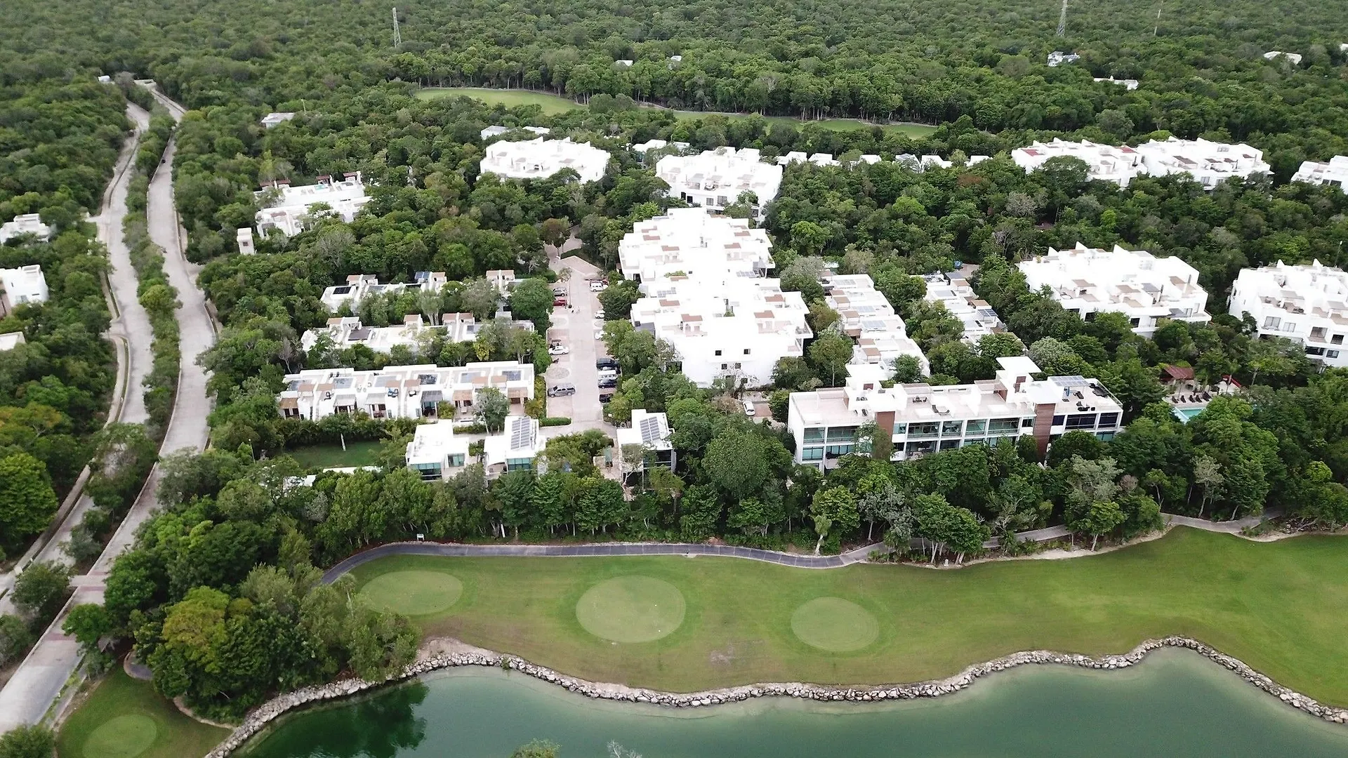 Apartment Villa Pool & Golf View By Olahola Akumal